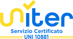 Logo certificazione UNI 10881